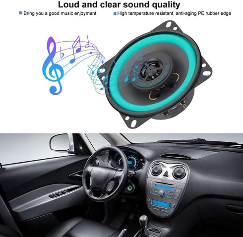 Fydun Car Horn 4 Inch Supertone 100W Car Tweeter Super Power Speaker Vehicle Door Music for Audio Speakers Waterproof