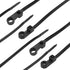 Zip Ties with Screw Hole, 8 inch 48lbs Heavy Duty Nylon for Indoor & Outdoor (Black, 300pcs)