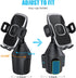 WixGear Cup Phone Holder for Car, Adjustable Automobile Cup Holder Smart Phone Cradle Mount