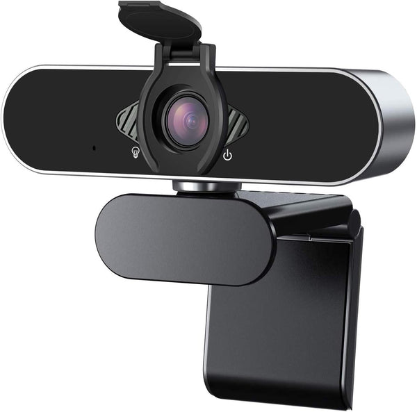 Wennyn Webcam 1080P HD with Microphone & Privacy Cover, USB Web Cam with