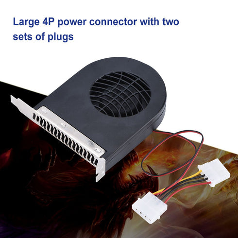 Cooling Fan for Video Cards - Mini System PCI Slot Blower CPU Case DC Cooling Fan