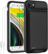 JBUBN Battery Case for iPhone 6/6s/7/8/SE(2020/2022),Upgraded 10000mAh Rechargeable Portable Protective Extended Charger Case