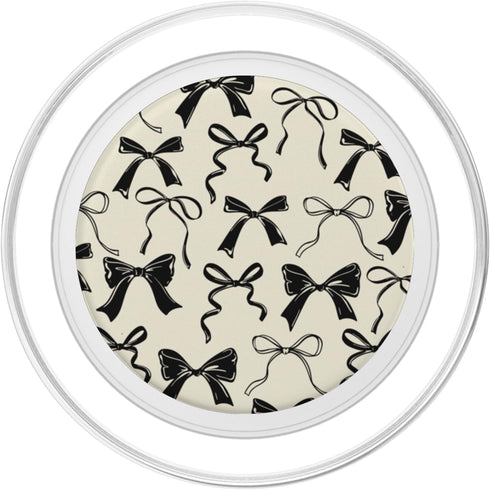 PopSockets Bow Phone Grip - Vintage Neutral Bows PopGrip for MagSafe