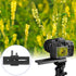 Joyzan 2 1/4" Macro Focusing Rail Slider, Way Shot Focus Mount Camera Flash Support Bracket Holder Photography Closeup
