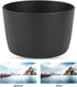 ET-60 Camera Lens Hood for Canon EF S 55-250mm, 90-300mm, 75-300mm f/4-5.6, ABS Plastic Shade Accessory