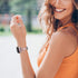 Glitter Clear Silicone Band for Donerton Smartwatch, Compatible with FirYawee/Virmee VT3/Popglory P22 and more