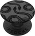 Slithering Black Snakes Drawing PopSockets Standard PopGrip