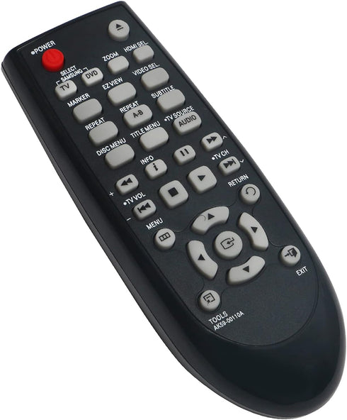 AK59-00110A Replacement Remote Control for Samsung DVD Player Models DVD-C550, DVD-C500, and More