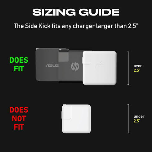 Fuse Reel The Side Kick Collapsible Charger Organizer and Travel Accessory,Usb-c, Compatible with MacBook and PC