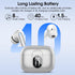 Wireless Earbuds, Bluetooth Headphones HiFi Stereo, 40H Playtime, 2024 Bluetooth 5.3 with LED Power Display
