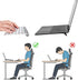 Thrymme 2 2 Settings, PCS Keyboard Riser, Black Keyboard Lifter for Desk Computer Keyboards Stand Lifter with Angle