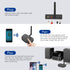 BESIGN BE-RCA Long Range Bluetooth Music Receiver, Wireless Audio Adapter for Wired Speakers or Home Music Streaming