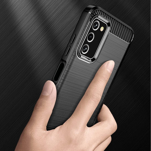 Osophter Galaxy A03S Case, Samsung A03S Protective Cell Phone Cover with 2pcs Screen Protector, Shock-Absorption TPU