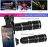 Phone Camera Lens Kit - 20X Telephoto Zoom, Wide Angle & Macro Lens for iPhone, Android Smartphones