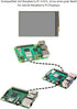 CUQI 3.5 Inch 5, 480 320 60 3/4/5 Touchscreen for Raspberry Pi x Pixel FPS Mini Monitor with Stylus and Mini Fan