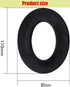 Replace ear pads for Sennheiser HD380, HD380Pro, PXC350, PC350, PC350SE, PXE350, HME95, HMEC250 (Black/Flannel).