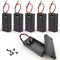 VWEICYY 6PCS 9V Battery Holder,9 Volt Battery Holder with LeadsWidely Used in Student