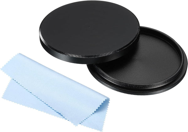 PATIKIL 40.5mm Lens Cap - 1pcs Universal Lens Filter Stack Cap Cover with Cleaning Cloth for Photography
