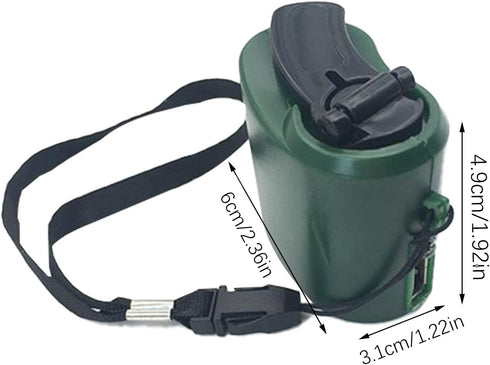 Generic Hand Crank Charger - Power Supply, Portable Phone Charger, Backup Energy Generator with Sturdy Abs Material