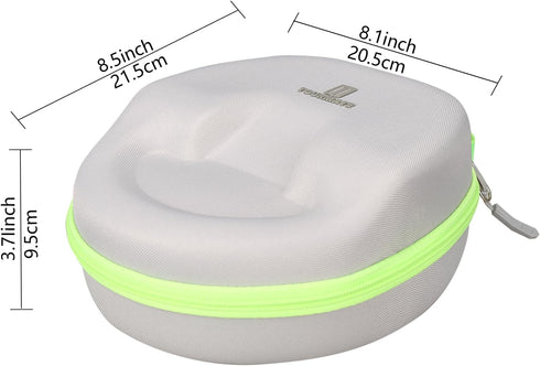 Hard Travel Case for Leapfrog LeapPods Max Kids On-Ear Headphones, Protective Storage Bag