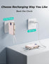 Sucrosey 10000mAh 4 22.5W Pack 17/16/15/14, Portable Charger with Built-in Cables & Wall Plug, Power Bank, Outputs USB
