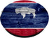 Wyoming Flag Vintage PopSocket PopGrip: Swappable Grip for Tablets & Phones
