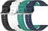 4 Pack Straps for iTouch Air 3 44mm Smartwatch, Replacement Silicone Breathable Sport Wristbands