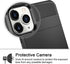 Vofolen Case for iPhone 11 Pro Max - Wallet with Credit Card Holder Slot, Dual Layer Hybrid Bumper Armor, Black