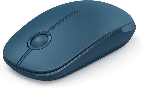 VssoPlor Wireless Mouse, 2.4G Slim Portable Computer Laptop Mouse with Nano Receiver Quiet