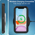 for iPhone 11 Case, Built-in Screen Protector Heavy Duty Drop Protection, Full Body Rugged Shockproof Cover - Black
