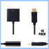 Yunsailing 10 Pack DisplayPort to VGA Adapters, Gold Plated, Compatible with Laptop, Monitor, PC, Projector (Black)