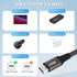 USB C to USB C Cable 240W, Nylon USB2.0 3.3FEET, 480Mbps Data Transfer, 5A Fast Charging for iPhone 15 Series, Samsung