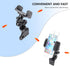 Car Phone Holder Aluminum Alloy for Land Rover Defender 90 110 130 2020-2024 Models, Left Side Mounting