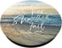 God is Within Her Christian Woman Bible Verse Ocean PopSockets Swappable PopGrip