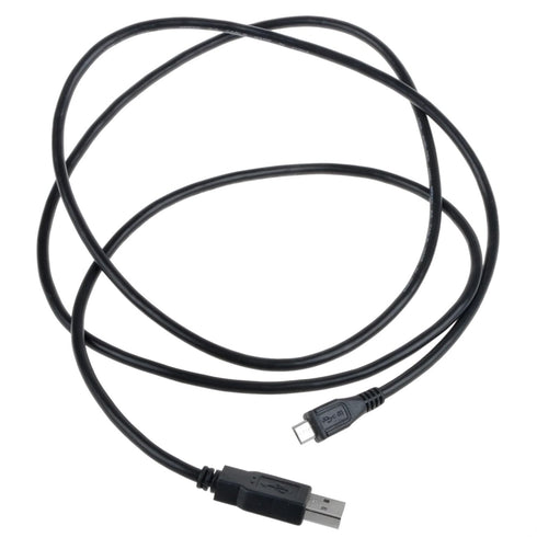 5ft Mp3 USB Battery Charging Charger Data Cable Cord Lead for Soulcker Player, Black