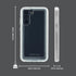 Pelican Voyager Series Samsung Galaxy S21 FE Case, Heavy Duty Rugged Phone Case with Belt Clip Holster, Clear