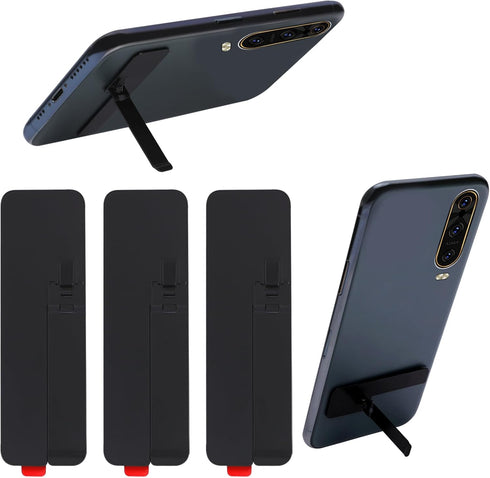 FAIRY CORA 3 Pcs Ultra-Thin Invisible Phone Kickstand, Adjustable Vertical and Horizontal Stand, Compatible