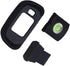 R7 Bewinner Viewfinder Eyecup & Hot Shoe Cover | Soft Silicone Kit with Bubble Level for Camera