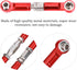 6pcs 1 18 A959 Demeras Metal Pull Rod Metal Front Rear Steering Linkage Rods Remote Control Car Accessory Compatible