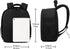 Camera Backpack Professional Camera Bag for DSLR/SLR Mirrorless Camera, Photography Backpack Case for Women Men Photographers, Camera Case Compatible with Canon Nikon Sony Digital Lens (Grey)