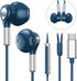 USB C Headphones for Samsung Galaxy S23 Ultra S22 S21 FE S20 A54 A53 USB C Earphones with Microphone in-Ear Headphones Wired Earbuds USB Type C Earphones for iPhone 15 Pro Max iPad Plus Pixel 8 7 6a 5