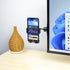 2-in-1 Monitor/Laptop Phone Holder & Headphone Hook Clip - Gravity Side Mount by GadgetRest