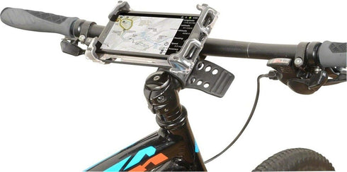 Hefty Bike Phone Mount by Delta Cycle - Premium Universal Bicycle Smartphone Holder for Any Handlebar