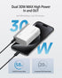 30W Mini Power Bank, 10,000mAh Portable Charger with Dual-Charging Ports, Compatible with iPhone 15/14 Series