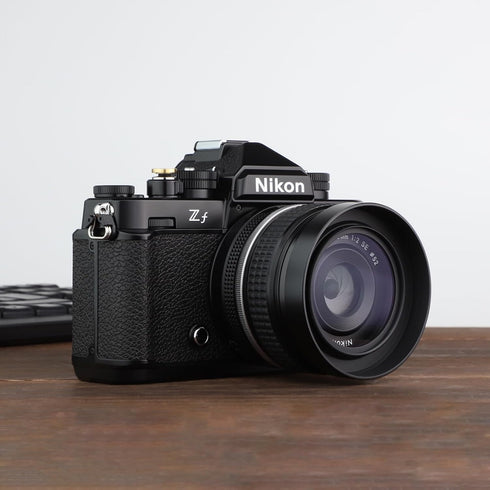 Haoge Metal Lens Hood for Nikon NIKKOR Z 40mm f/2, Z 28mm f/2.8, Compatible with 52mm Filters
