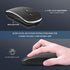 Wireless Mouse Chargeable Portable Silent USB and Type-C Dual Mode Mouse, 3 Adjustable DPI for Laptop, Mac, MacBook,