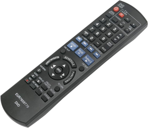 New EUR7659T70 Remote for Panasonic DVD Recorder DMR-EZ27, DMR-EZ27K, DMR-EZ27P