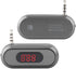 ASHATA 3.5MM Phone/Pad/MP3/MP4/MP5/Tablet 300mAh Audio Head Mobile FM Transmitter Built in Battery Car Radio
