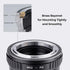 K&F CONCEPT M42 42mm XPro1 X-Pro1 Lens Mount Adapter Ring Screw to Fuji Fujifilm FX Camera