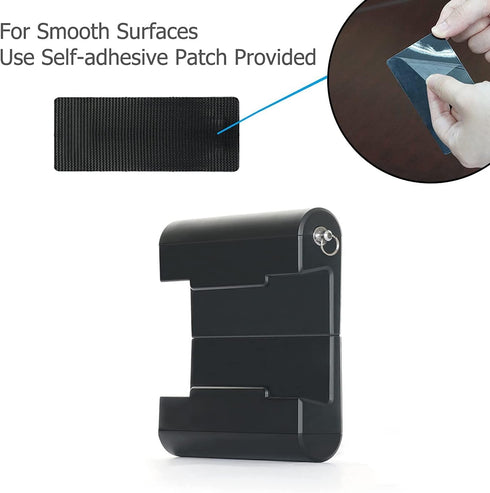 TFY Universal Self Adhesive Wall Mount Holder for Tablets, e-Readers, Smartphones, Compatible with 4.5-12.9 inch Devices